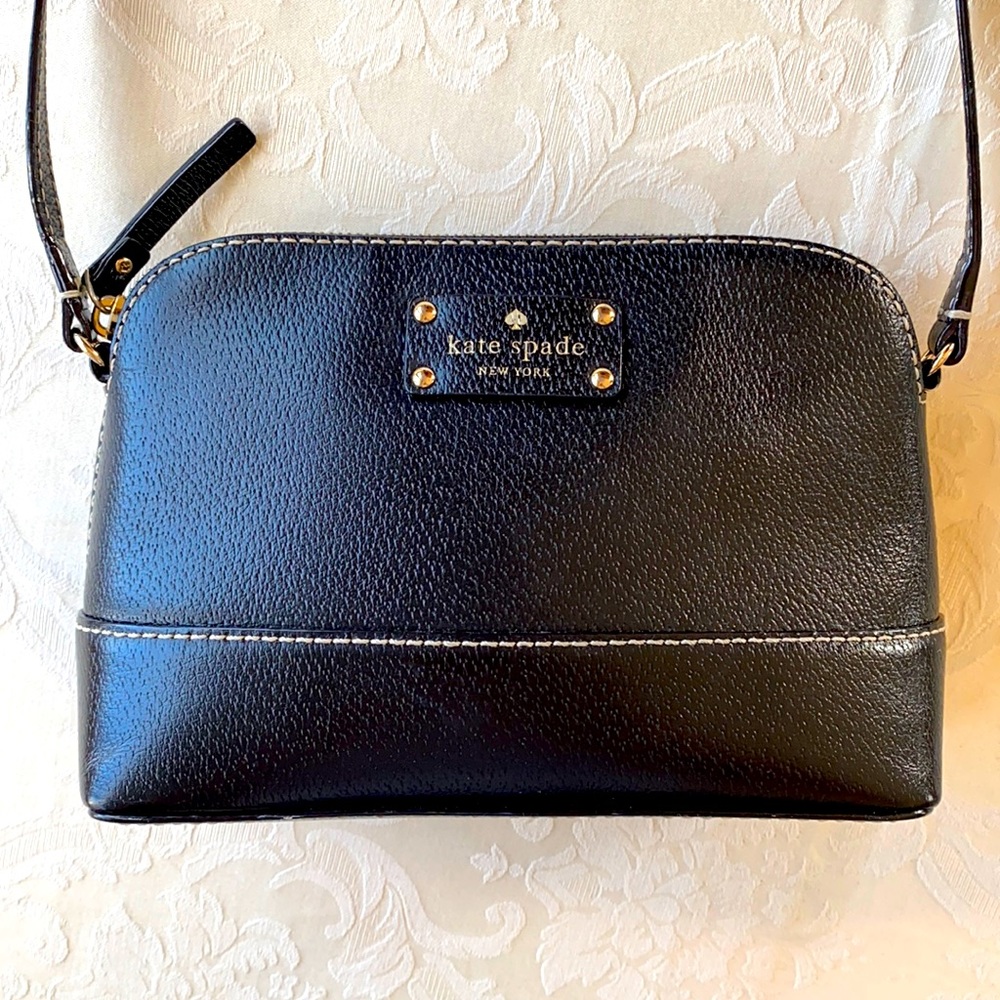 Kate Spade crossbody adjustable purse, black
